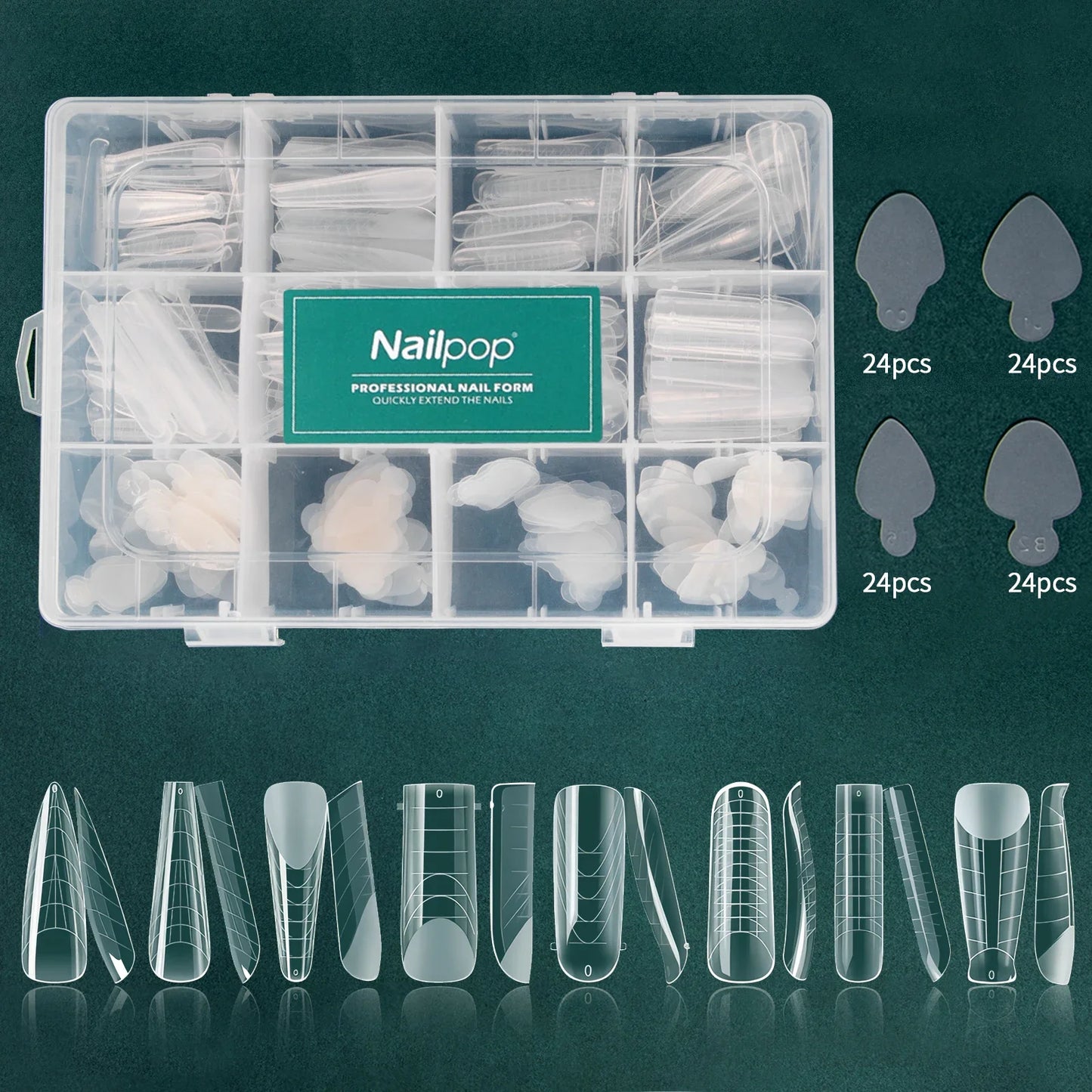 Nailpop Dual Form + Formine in silicone