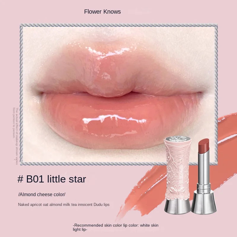 Flower Knows Swan Ballet Shine Lipstick 3.5g