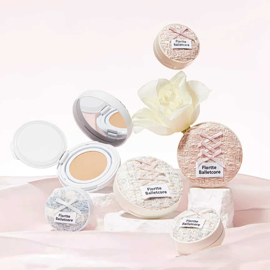 FLORTTE Balletcore Soft Matte Foundation Cushion 13g