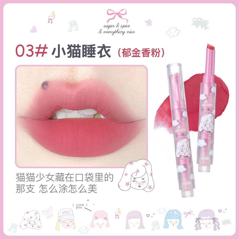 FLORTTE Girl's World Lip Mud 1.5g