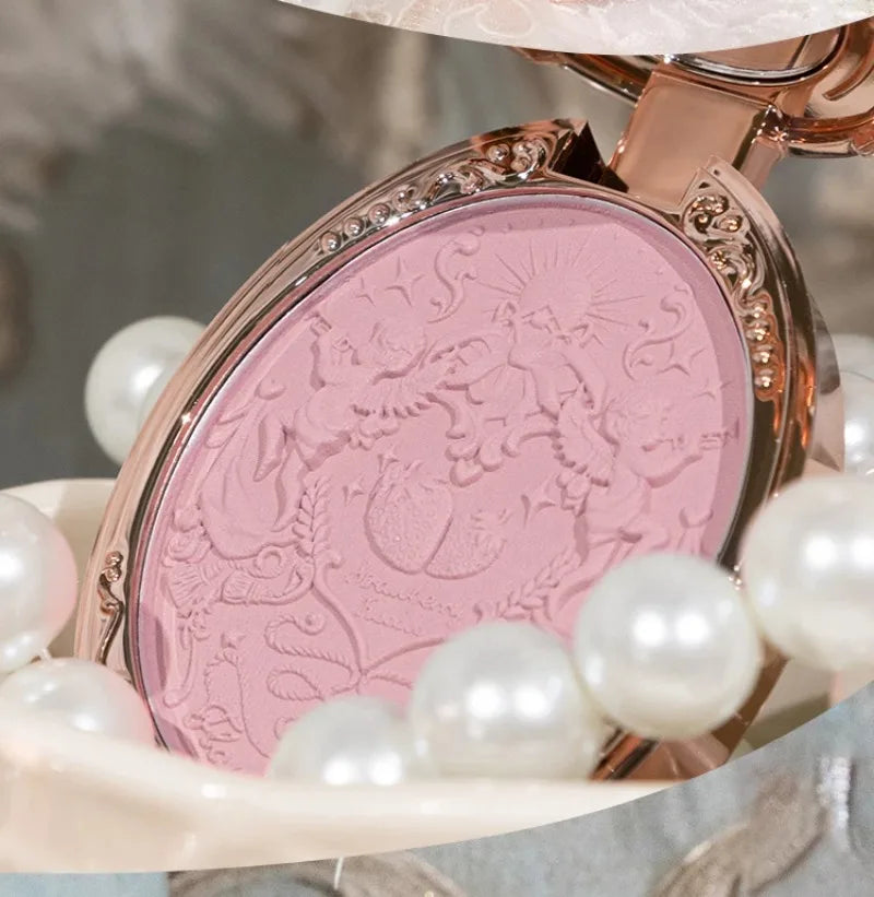 Flower Knows Strawberry Rococo Embossed Blush 5g