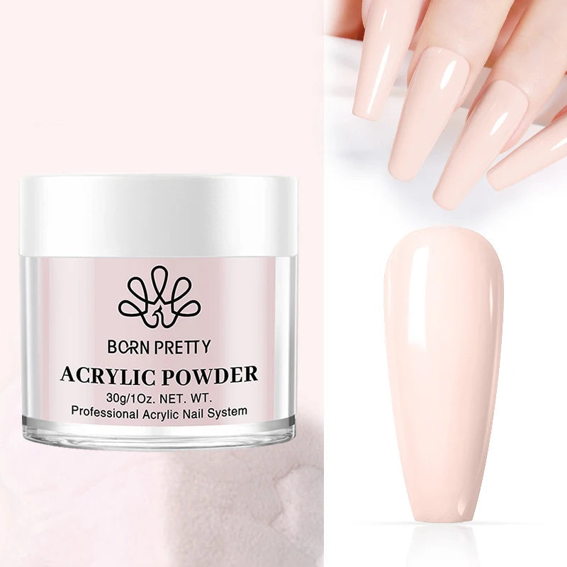 Born Pretty Polvere Acrilica per Unghie 30g