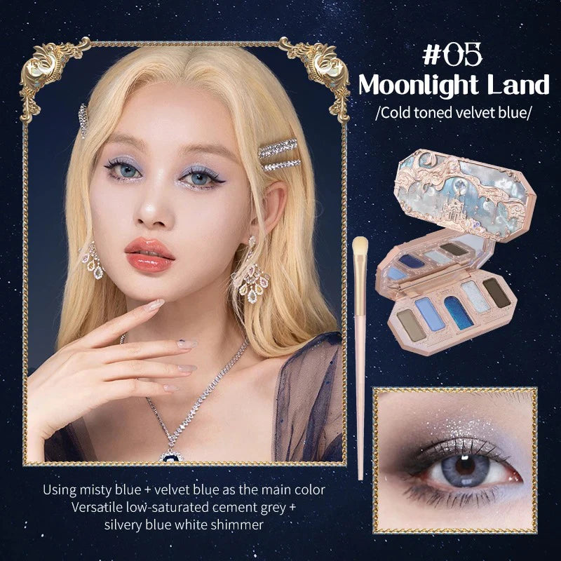 Flower Knows Moonlight Mermaid Eyeshadow Palette 6.3g