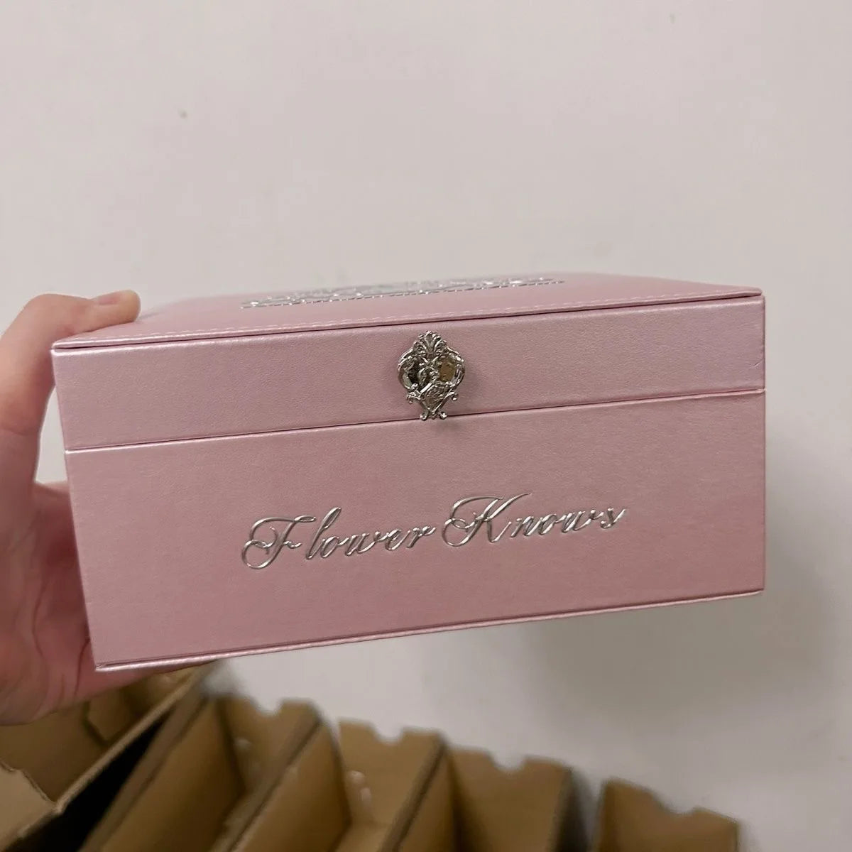 Flower Knows Strawberry Rococo Cosmetics Storage Box (Limited Edition)
