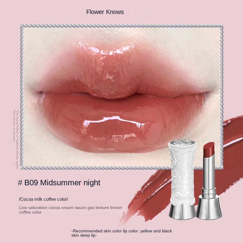 Flower Knows Swan Ballet Shine Lipstick 3.5g