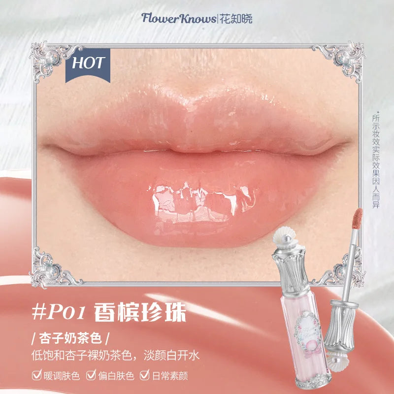 Flower Knows Shell Pearl Lip Essence 4.8ml