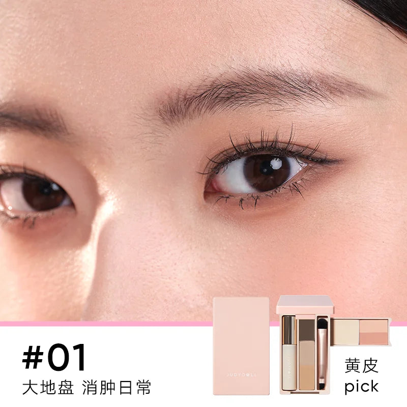 Judydoll Face Palette & Mascara – All-in-One Makeup Set