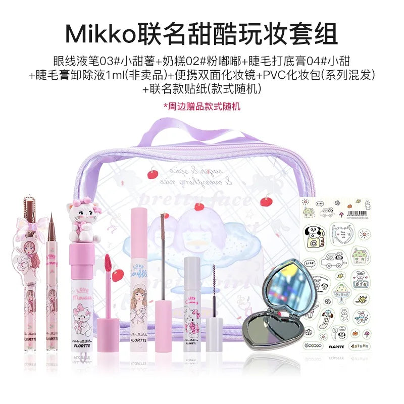 FLORTTE & Mikko Makeup Set – 7 Pezzi