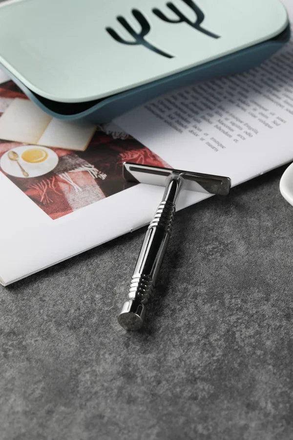 Romulus Rasoio di Sicurezza in Acciaio Inox 316 – Manico da 91mm