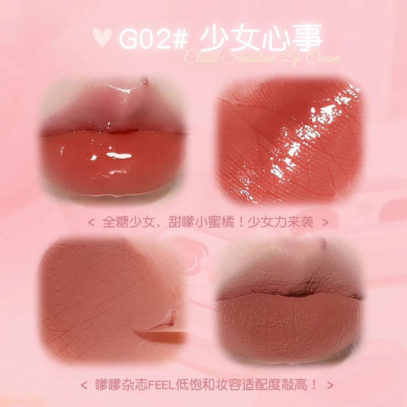 Gogotales Cloud Sensation Dual-purpose Lip Cream-Airpod Lipstick 2.8gx2
