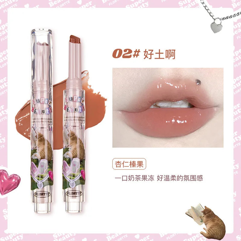 FLORTTE First Kiss Love Lipstick Pencil 3.8g