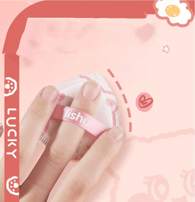 Lishu Set 3 Puff Air Cushion Marshmallow