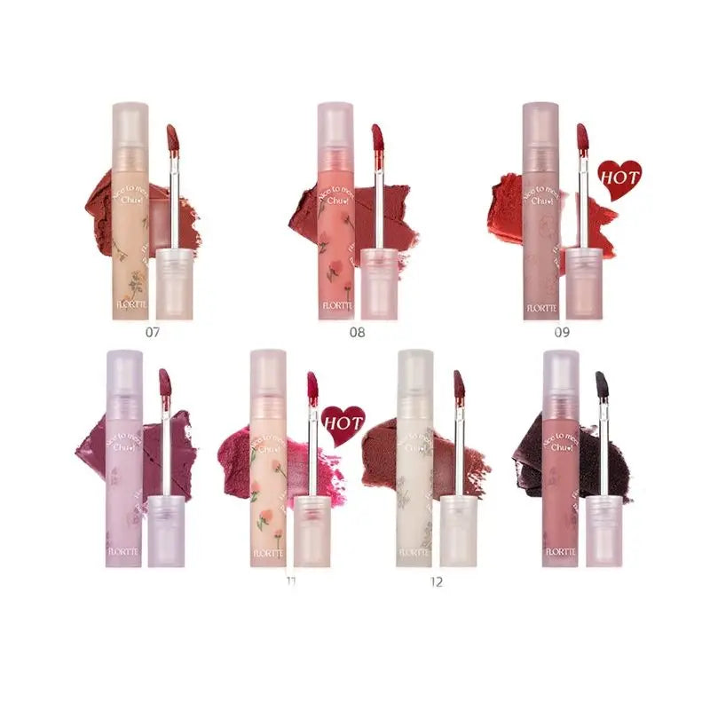 FLORTTE Nice To Meet Chu! Matte Lipstick 2.8g