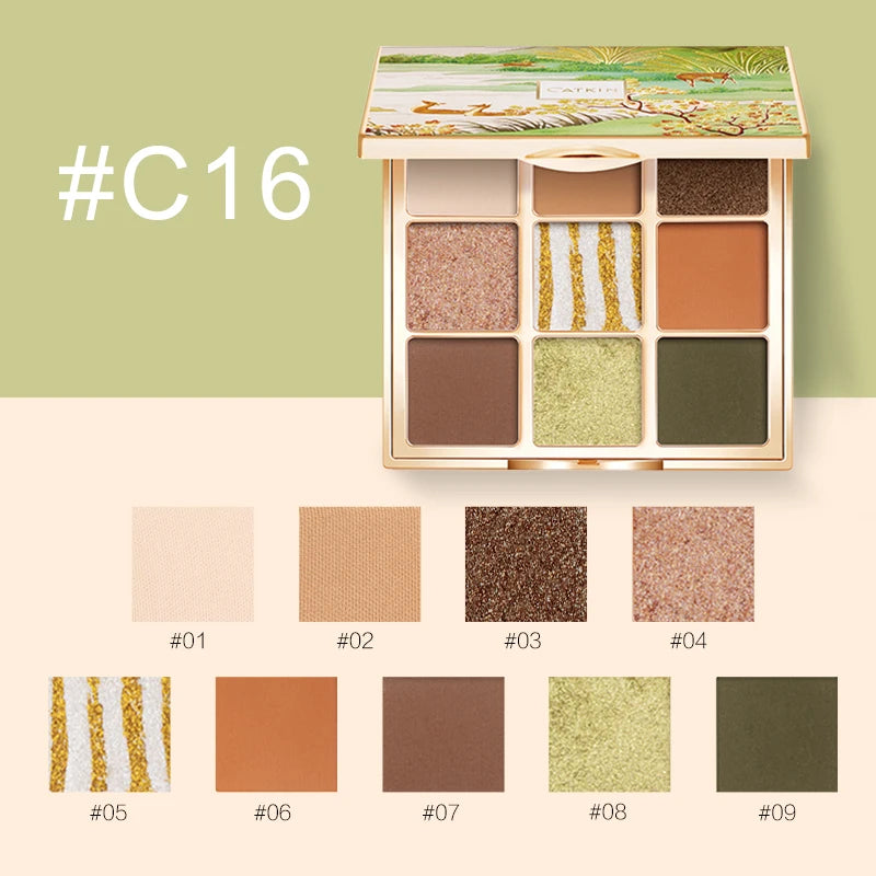 Catkin Deer in Forest 9 Colors Eyeshadow Palette