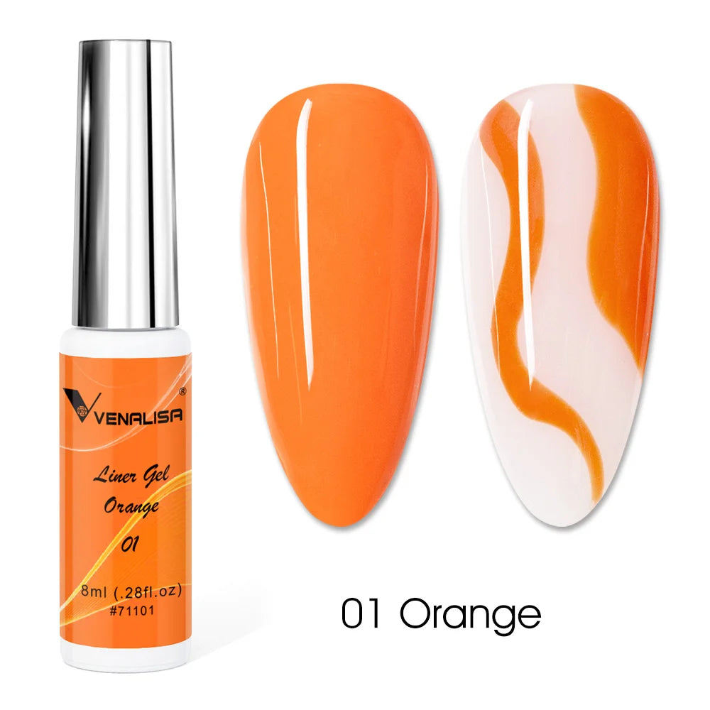 Venalisa Liner Gel 8ml – Colori Singoli