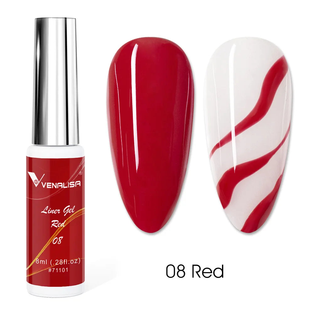Venalisa Liner Gel 8ml – Colori Singoli