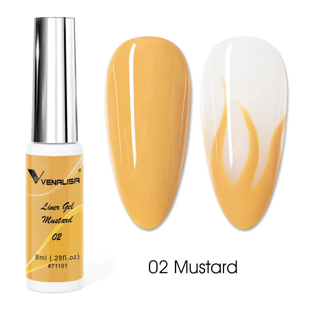 Venalisa Liner Gel 8ml – Colori Singoli