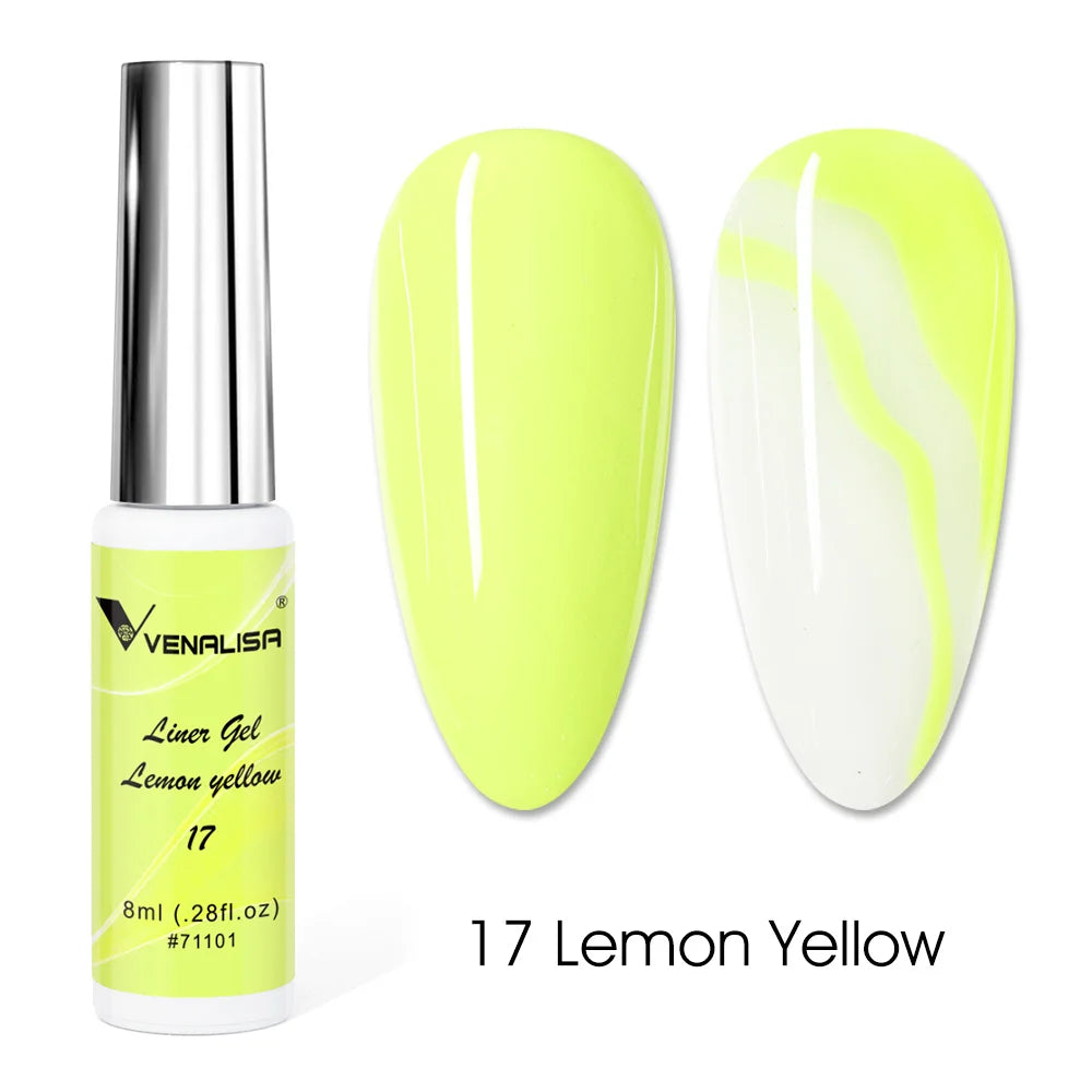 Venalisa Liner Gel 8ml – Colori Singoli