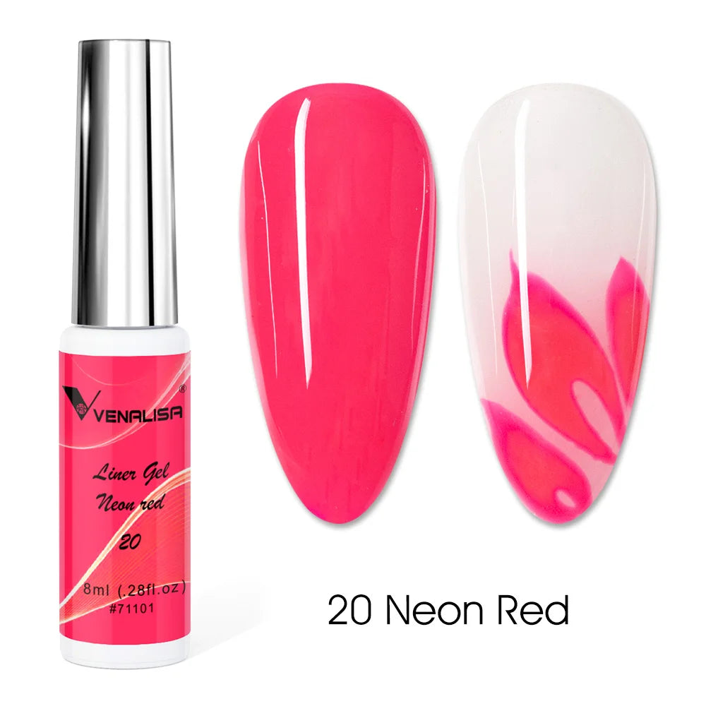 Venalisa Liner Gel 8ml – Colori Singoli