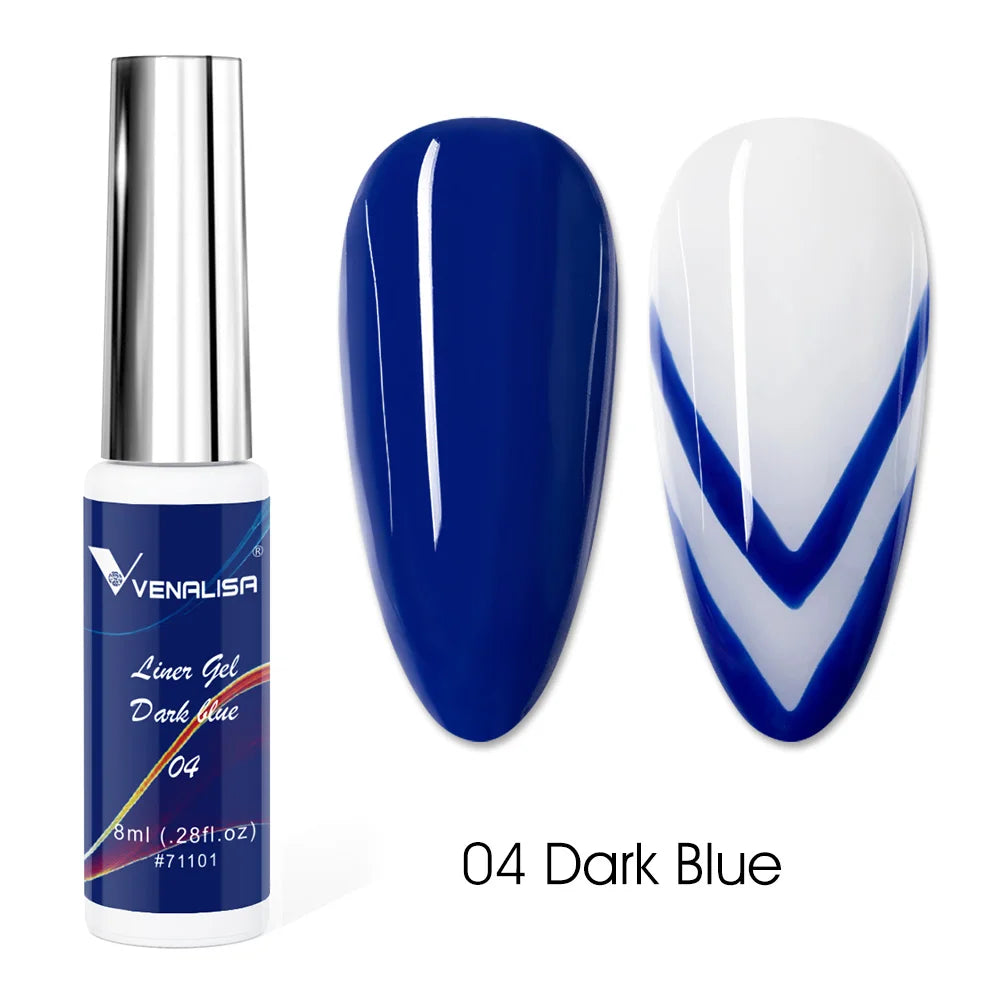 Venalisa Liner Gel 8ml – Colori Singoli