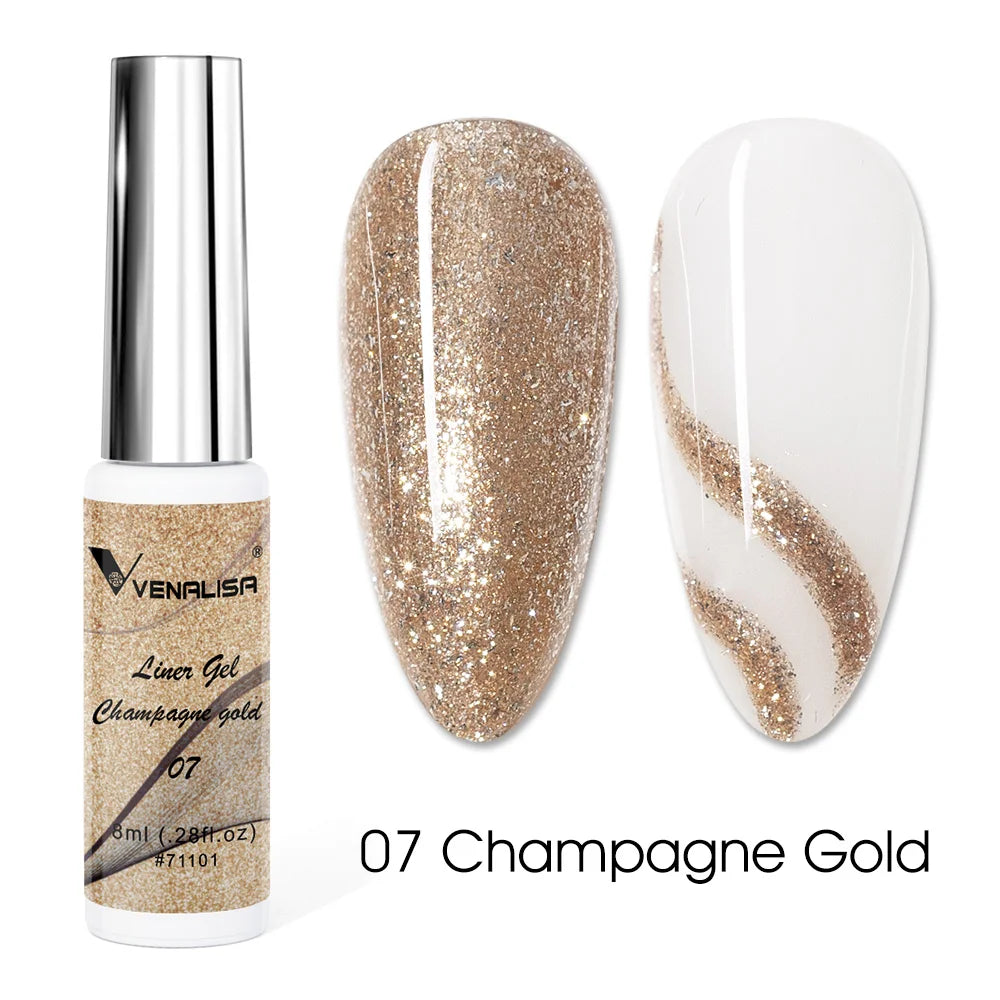 Venalisa Liner Gel 8ml – Colori Singoli