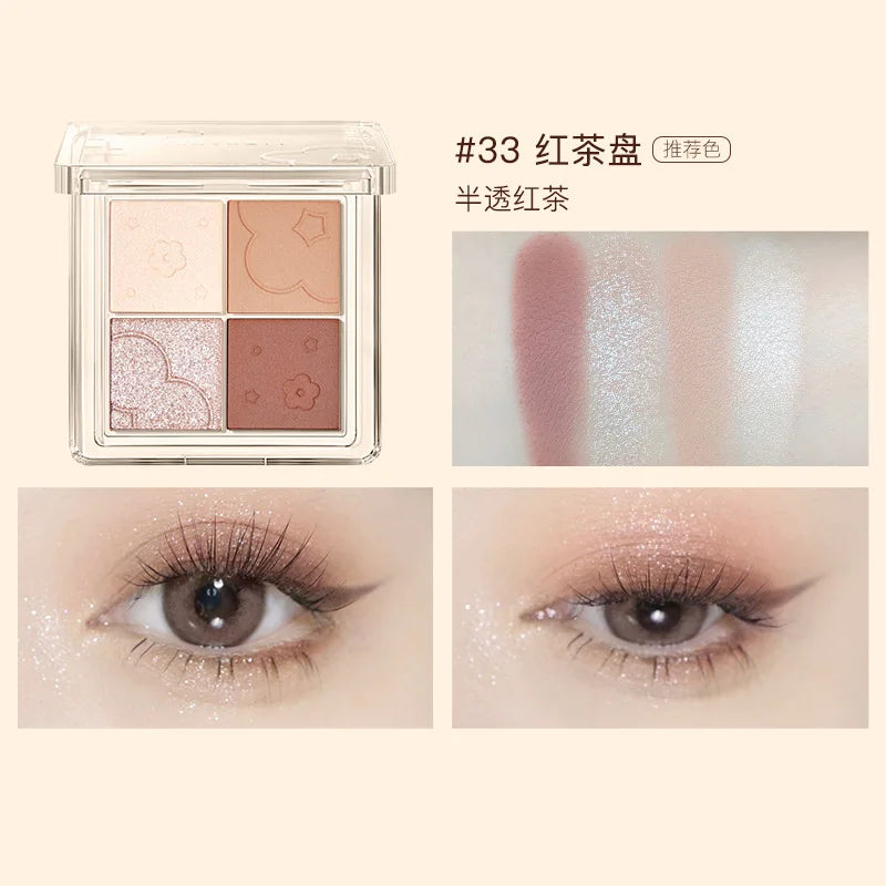 Judydoll Four Colour Eyeshadow – Palette Occhi 4 Toni 5.3g