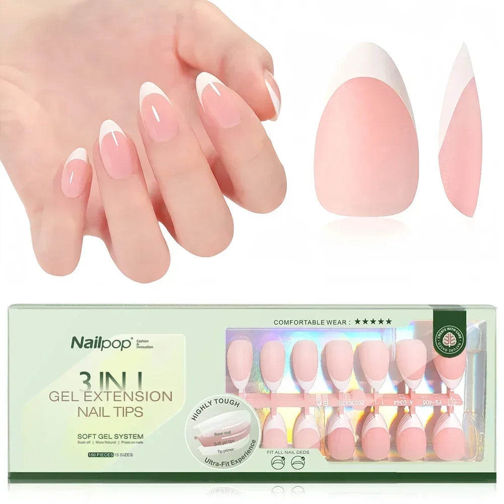 Nailpop 3 in 1 Gel Extension Nail Tips