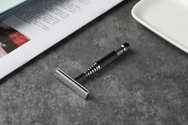 Romulus Rasoio di Sicurezza in Acciaio Inox 316 – Manico da 91mm