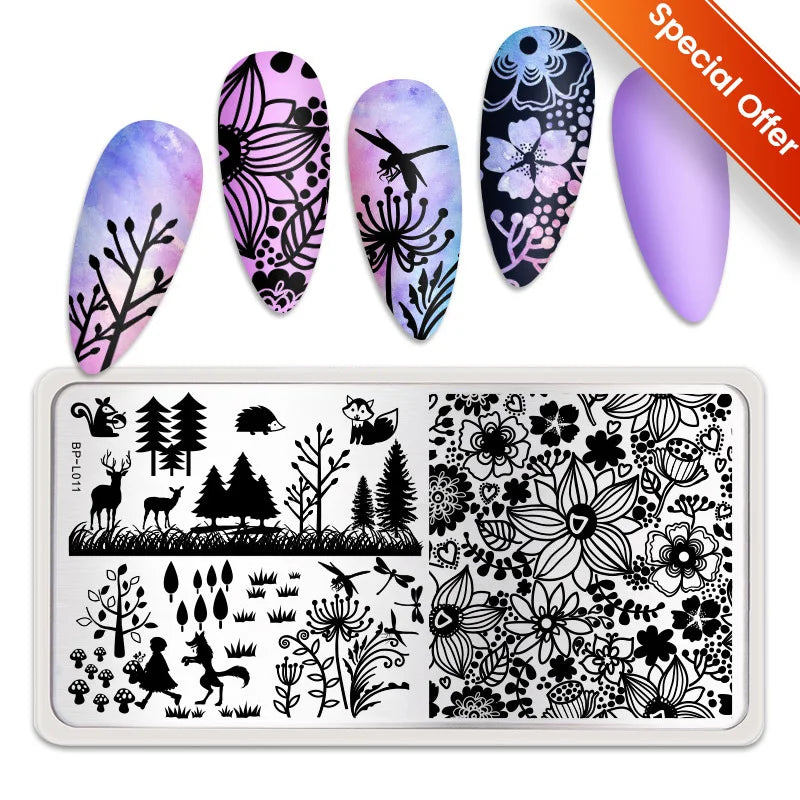 Born Pretty Stamping Plate (+ Varianti)