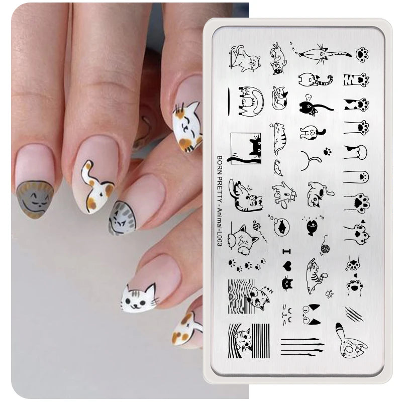 Born Pretty Stamping Plate (+ Varianti)