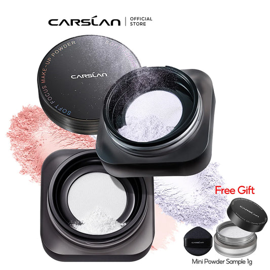 CARSLAN Black Magnetic Loose Powder – Cipria Lunga Tenuta