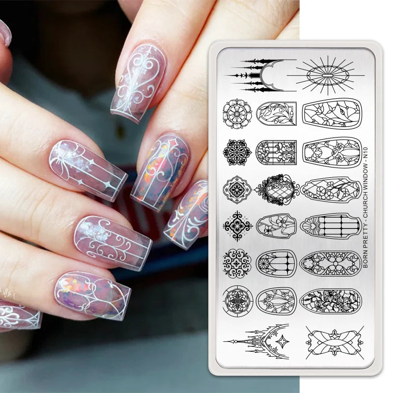 Born Pretty Stamping Plate (+ Varianti)