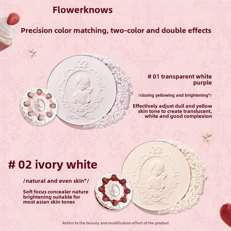 Flower Knows Strawberry Cupid Pressed Powder 9.5g