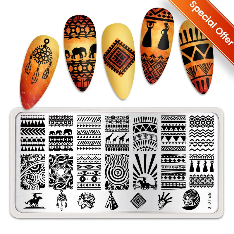 Born Pretty Stamping Plate (+ Varianti)