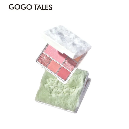 Gogotales Velvet Matte Blush & Eyeshadow Palette 14g