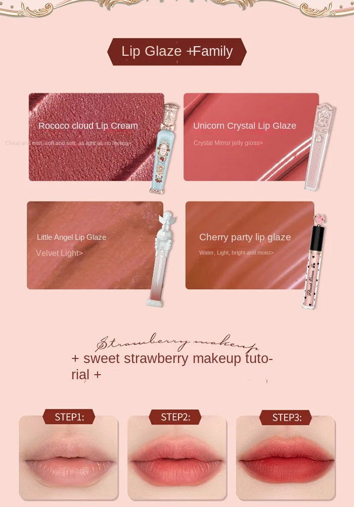 Flower Knows Strawberry Rococo Cloud Lip Cream 3.5ml