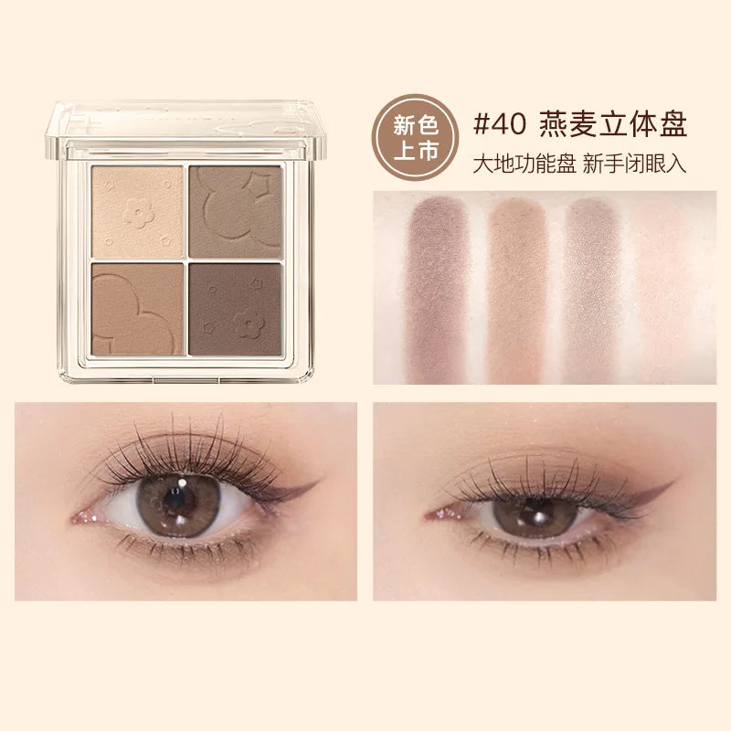 Judydoll Four Colour Eyeshadow – Palette Occhi 4 Toni 5.3g