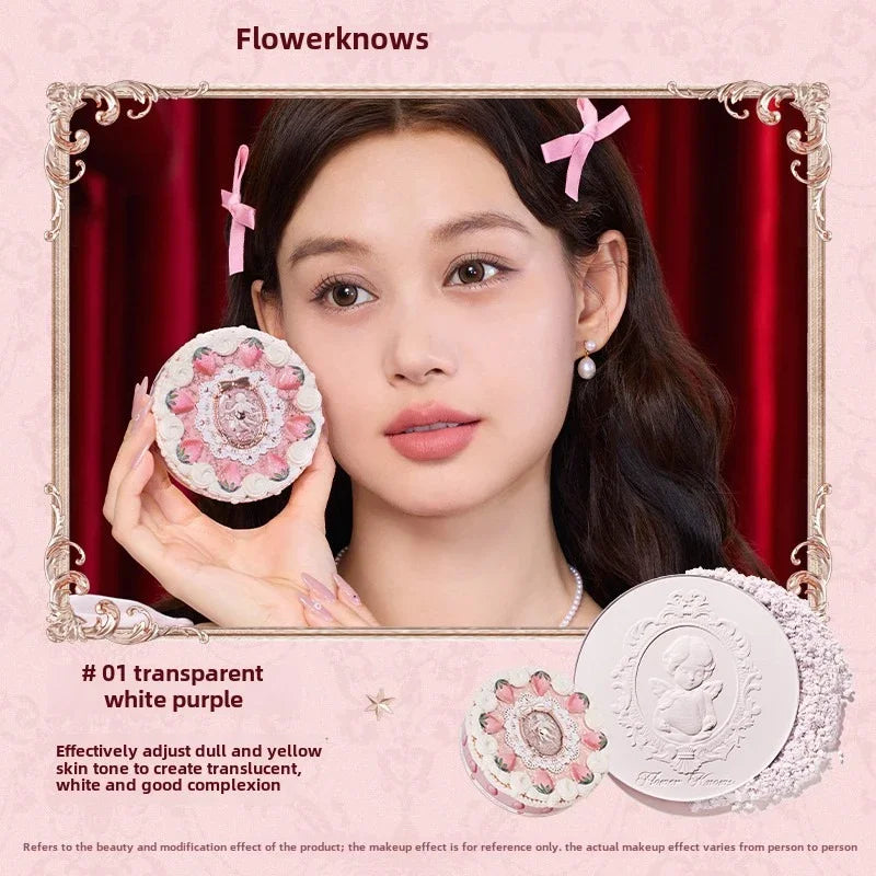 Flower Knows Strawberry Cupid Pressed Powder 9.5g