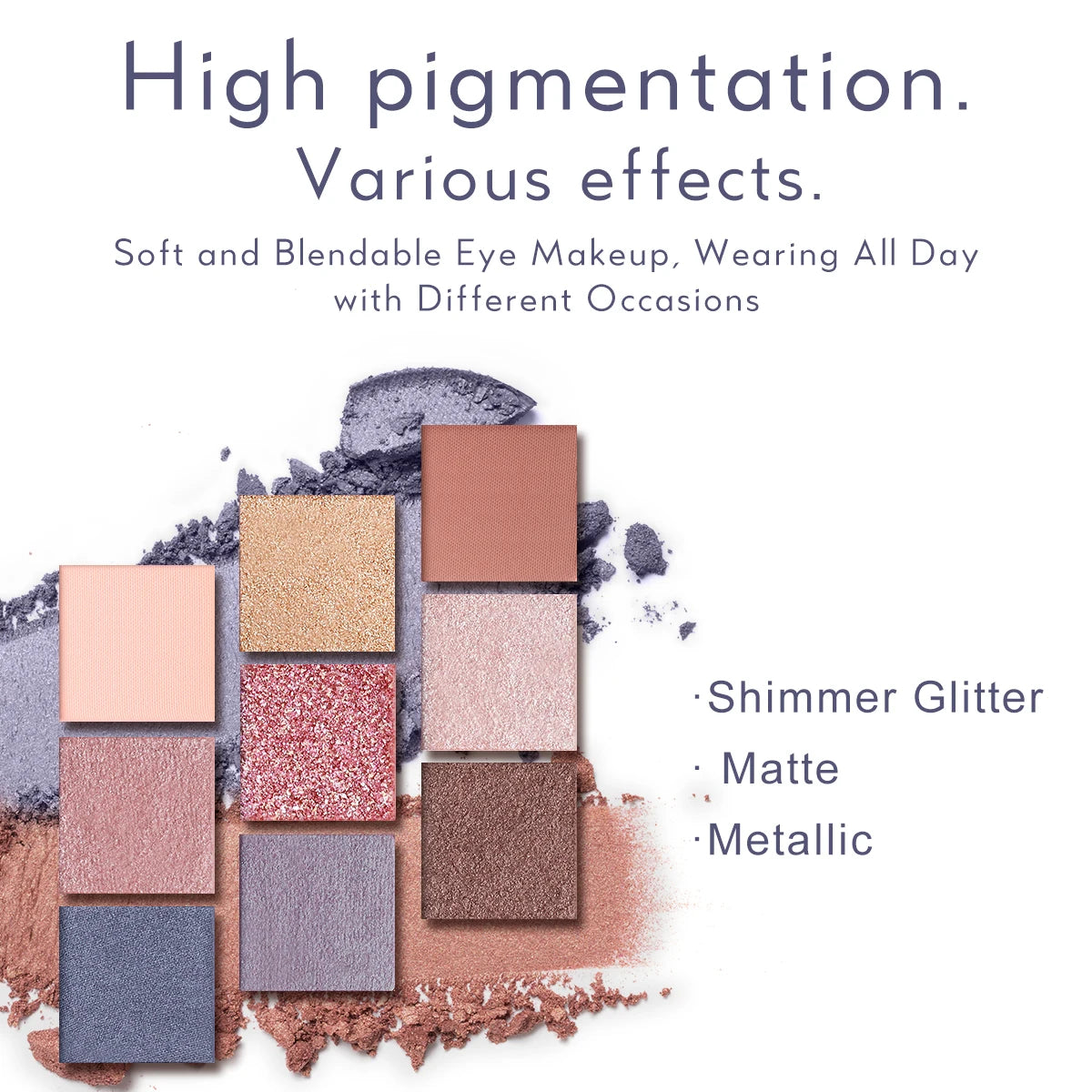 Catkin Seasonal Matte Shimmer Eyeshadow Palette