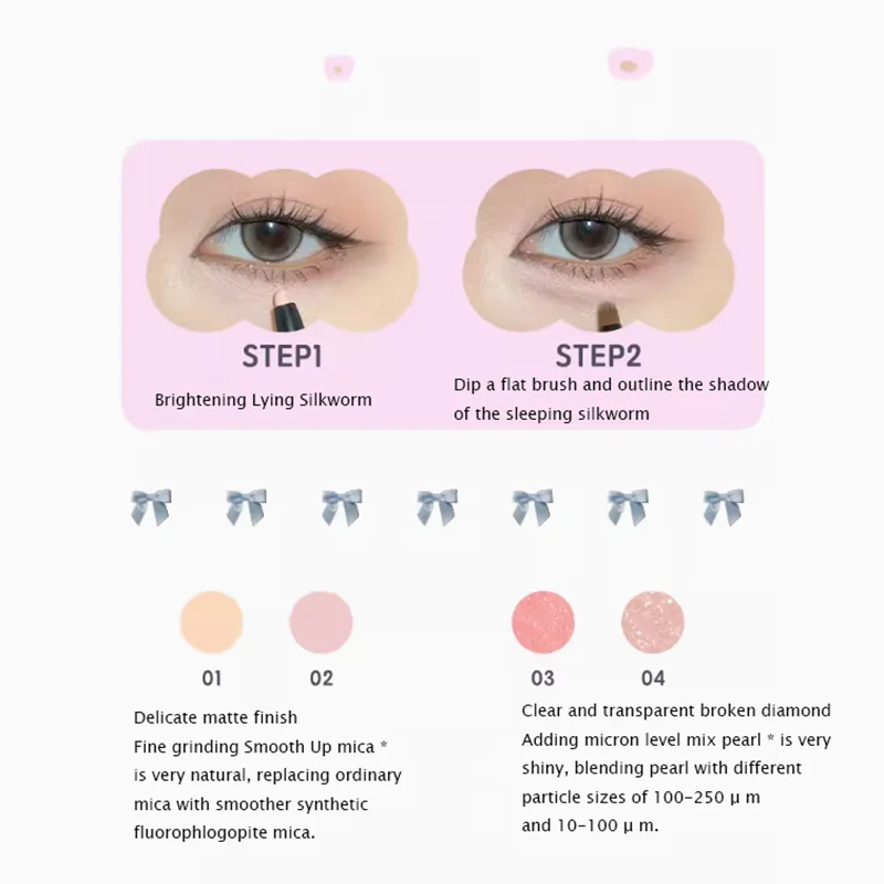 FLORTTE Mesmerizing Princess Double-ended Aegyo-sal Pencil 1g