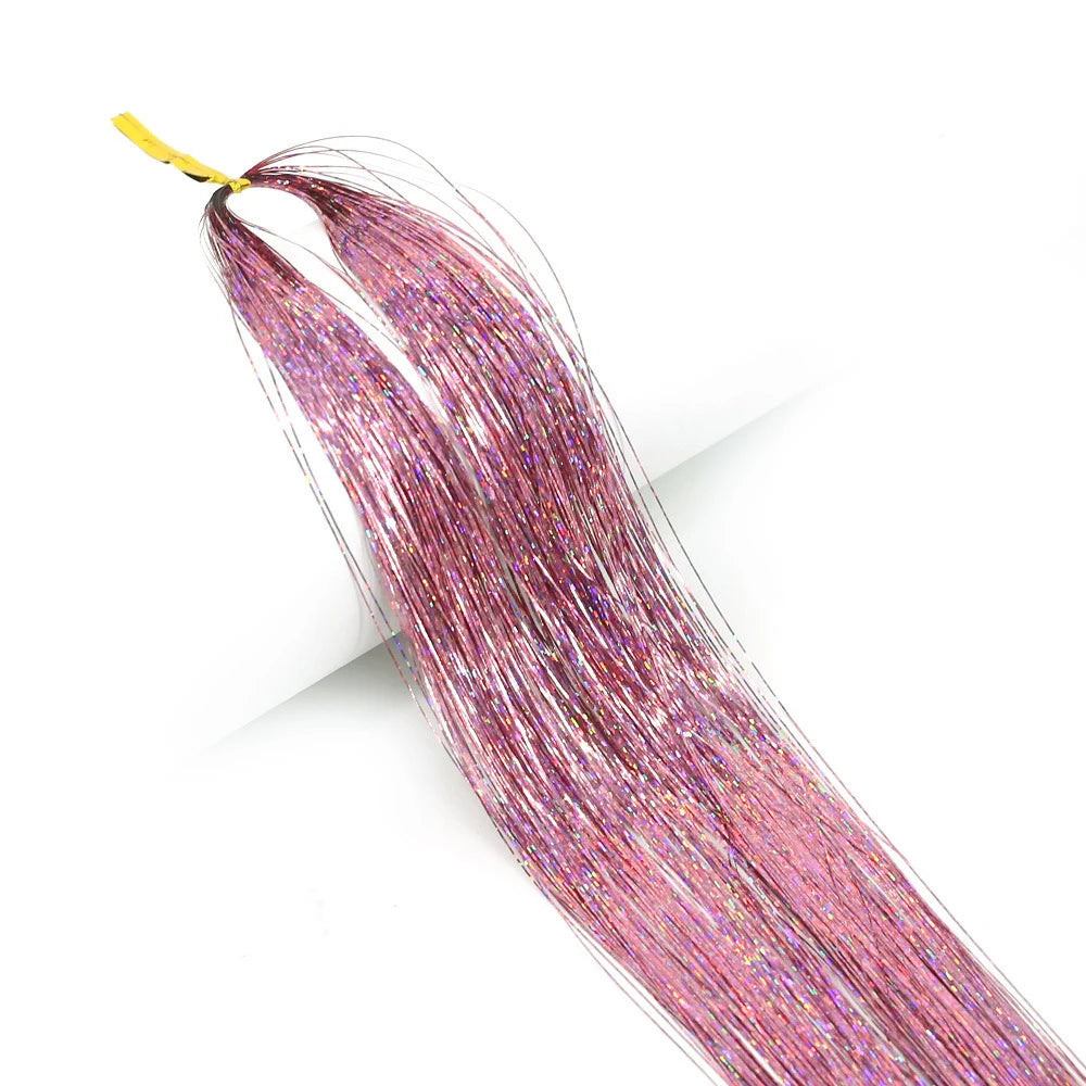 Tinsel per Capelli – Ciocche Brillanti