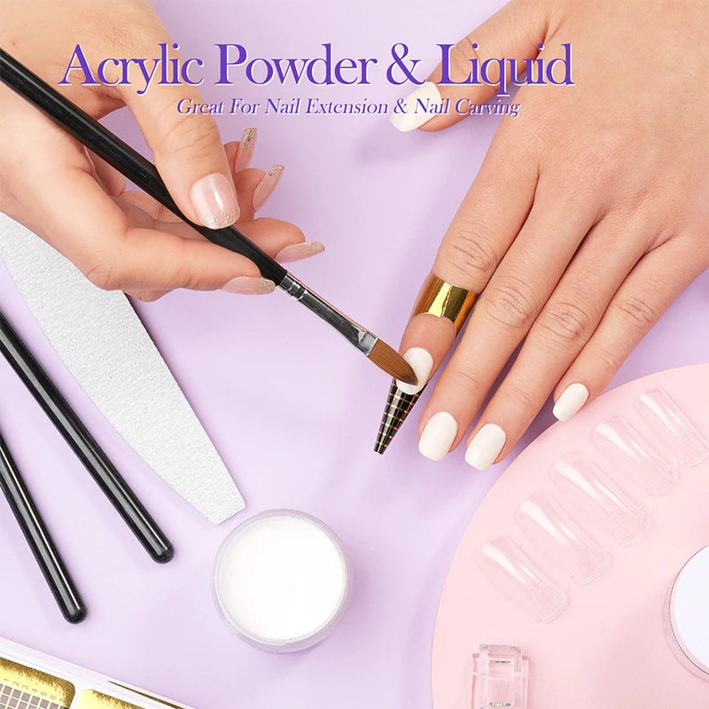Born Pretty Polvere Acrilica per Unghie 30g