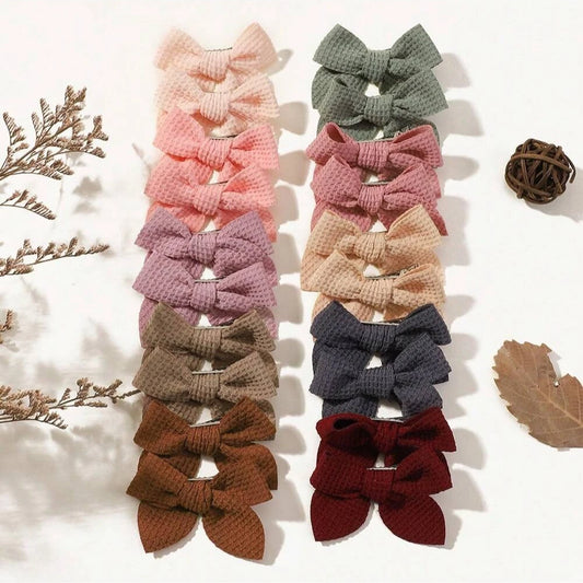 Set Fermagli Fiocco Candy Color