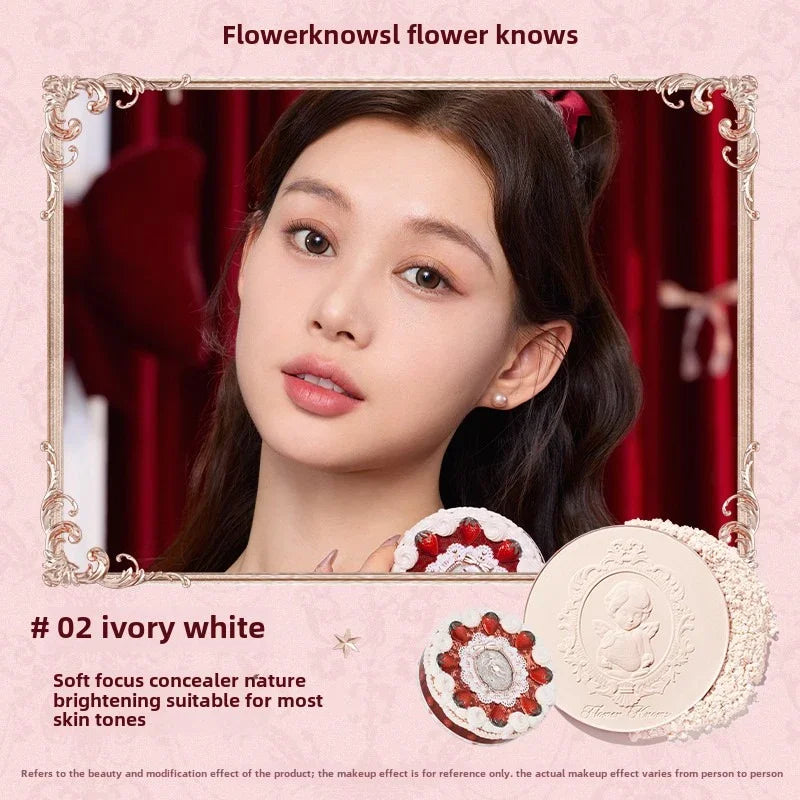 Flower Knows Strawberry Cupid Pressed Powder 9.5g