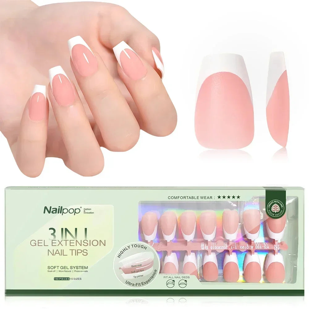 Nailpop 3 in 1 Gel Extension Nail Tips
