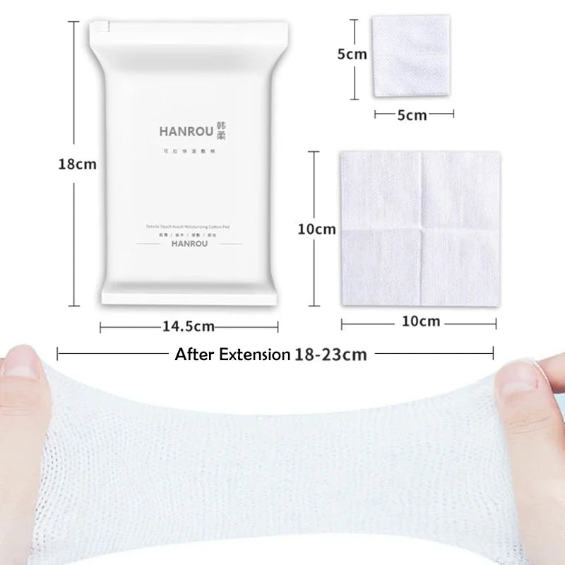 Salviette in Cotone Stretch per Impacco Viso