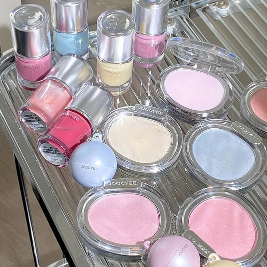 Joocyee Crystal Luminous Lip Gloss & Highlighter