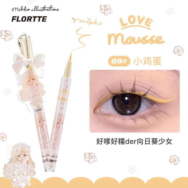 FLORTTE Colourful Waterproof Eyeliner Pen 0.5ml