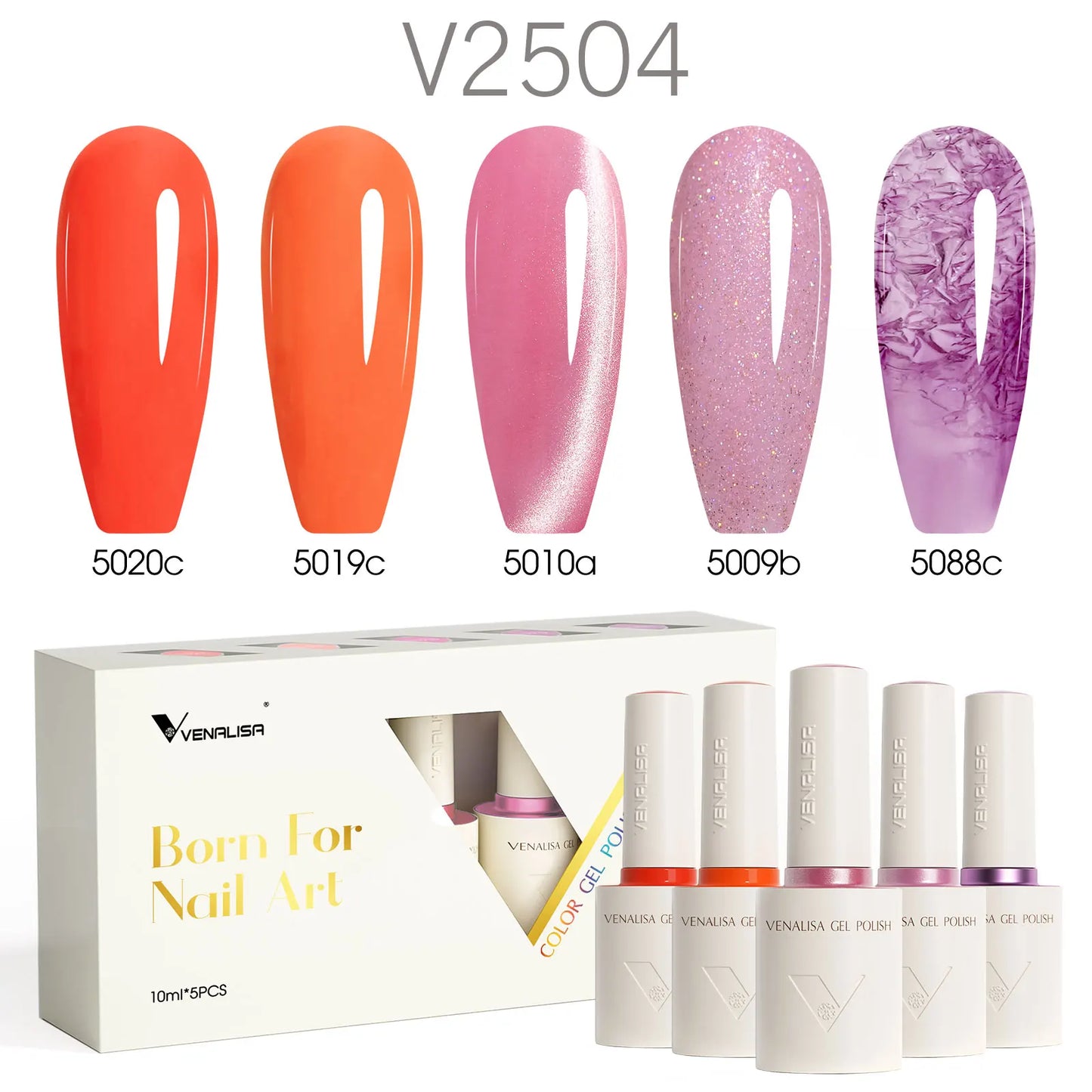Venalisa 5pz Nail Gel Polish Kit