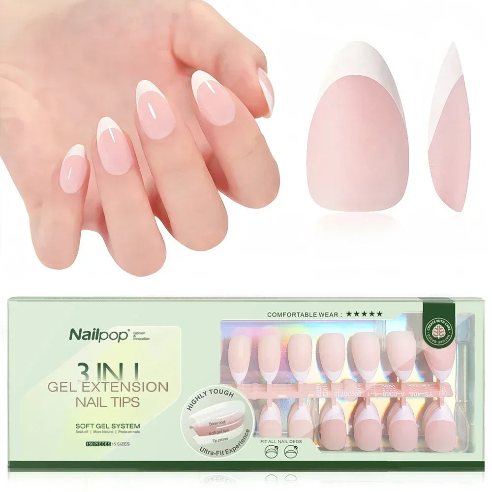 Nailpop 3 in 1 Gel Extension Nail Tips